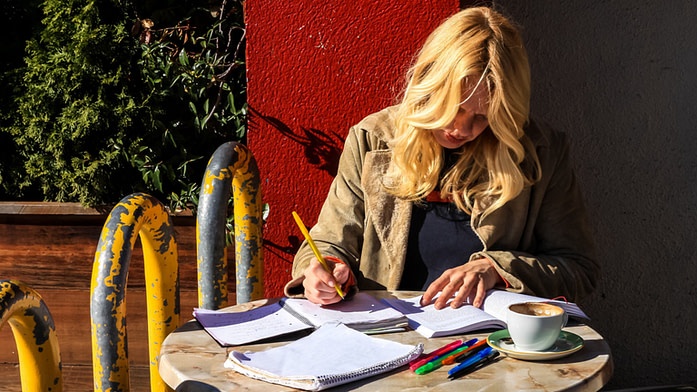 Woman working on self- belief Working on self-belief